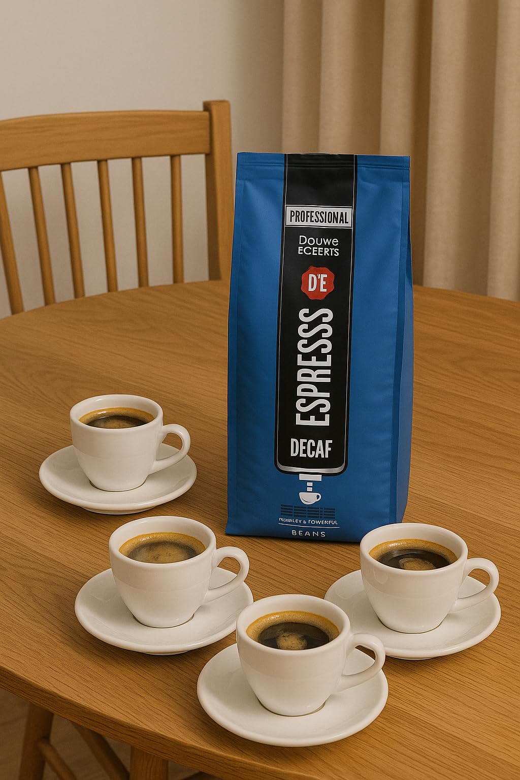 Douwe Egberts Espresso Decaf Coffee Beans 500g Bean-to-Cup & Espresso