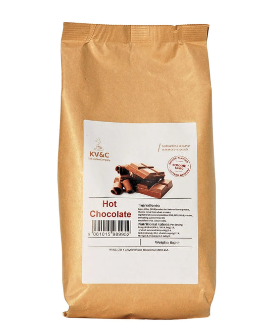 KV&C - Hot Chocolate Granulated Instant | Creamy Frothy Rich Flavour Drink
