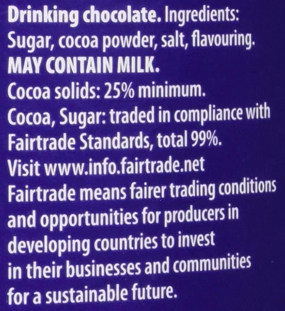 Cadbury Drinking Hot Chocolate 2KG | Rich & Creamy | Just Add Milk