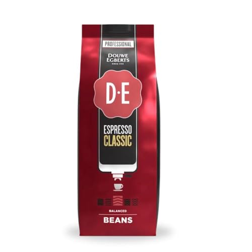 Douwe Egberts Espresso Classic Whole Coffee Beans 1kg bag

