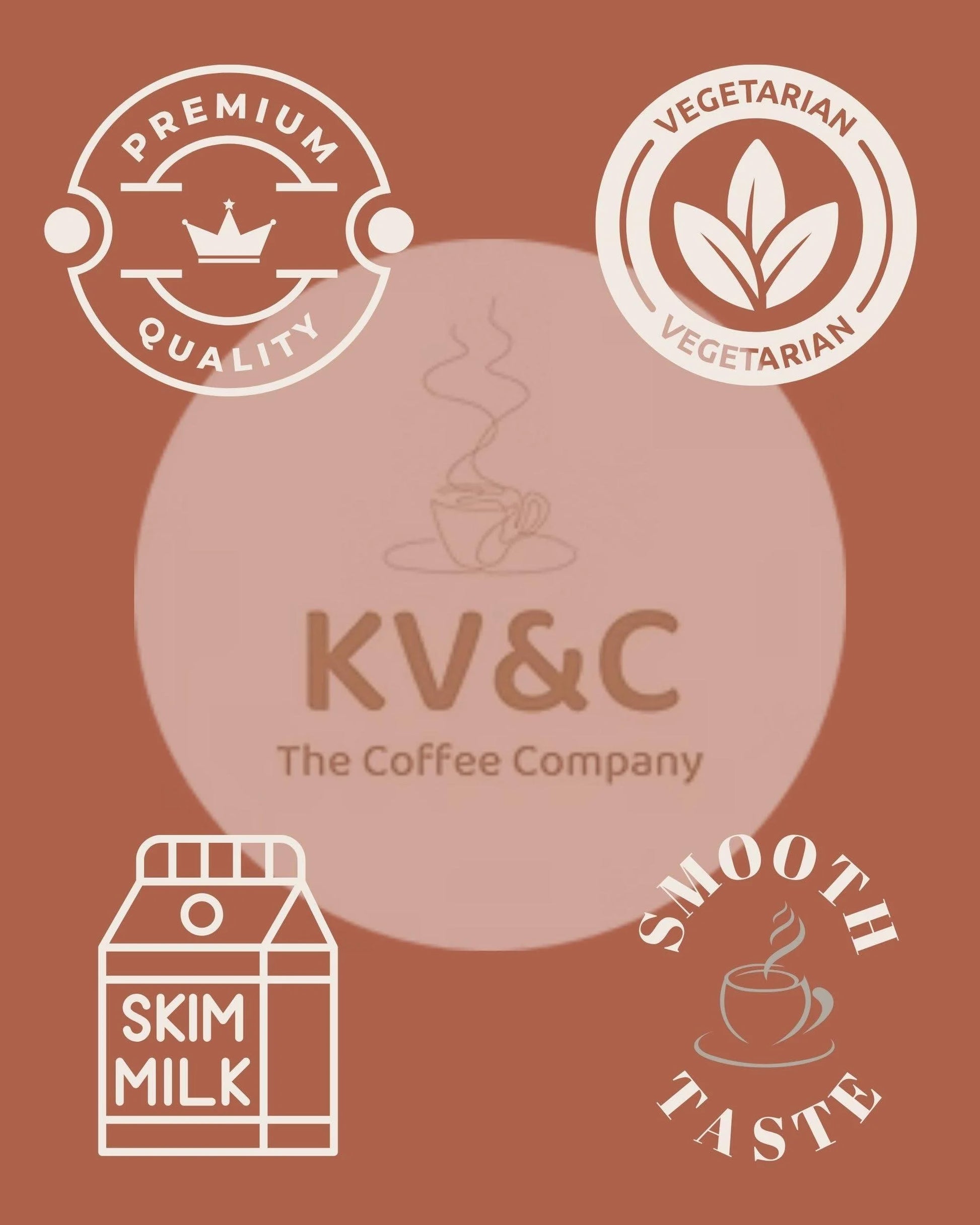 KV&C - Fine Granulated Powder Skimmed Milk The Convenient Powdered Alternative to Fresh Milk 500g for Cooking | Baking | Drin