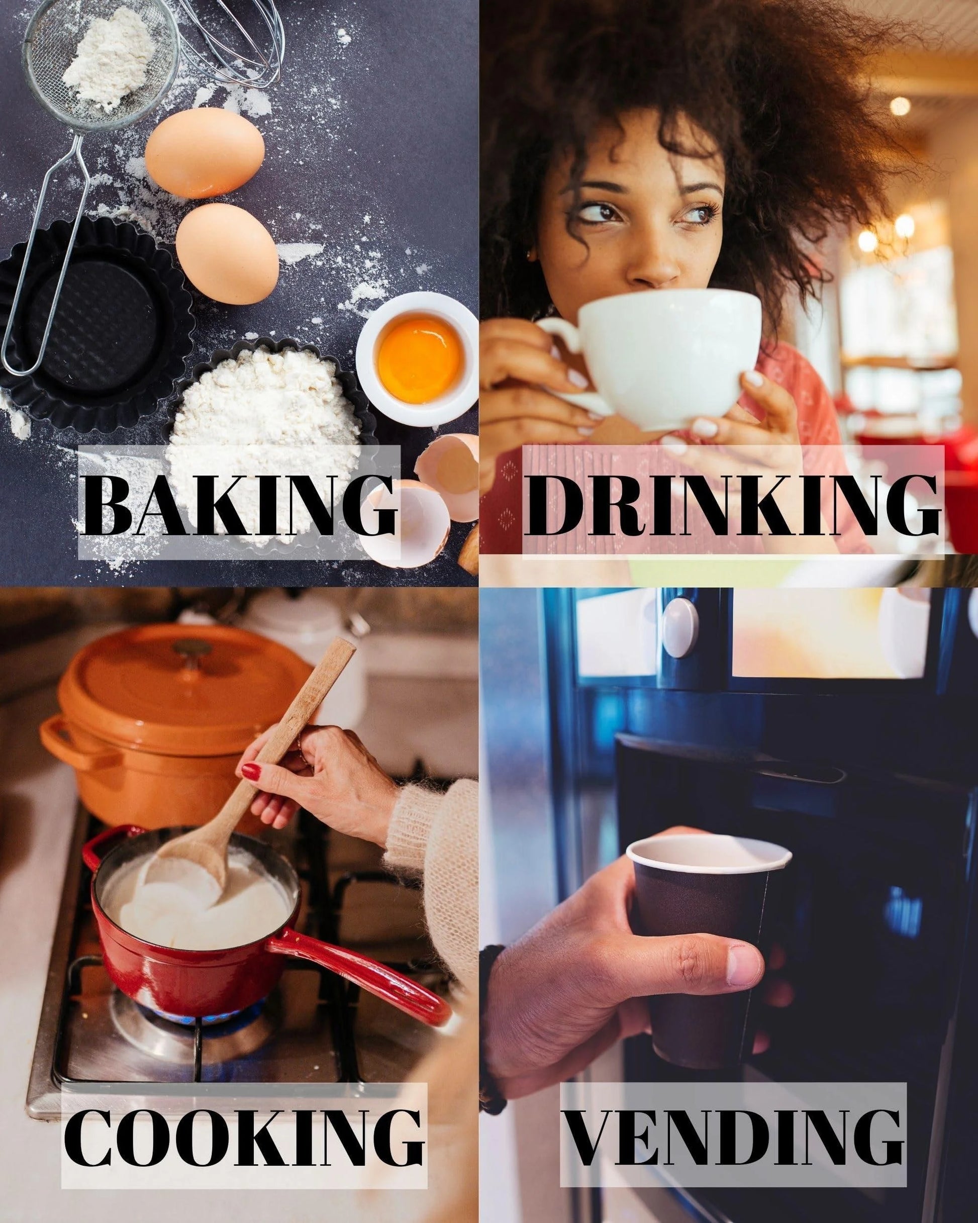 KV&C - Fine Granulated Powder Skimmed Milk The Convenient Powdered Alternative to Fresh Milk 500g for Cooking | Baking | Drin