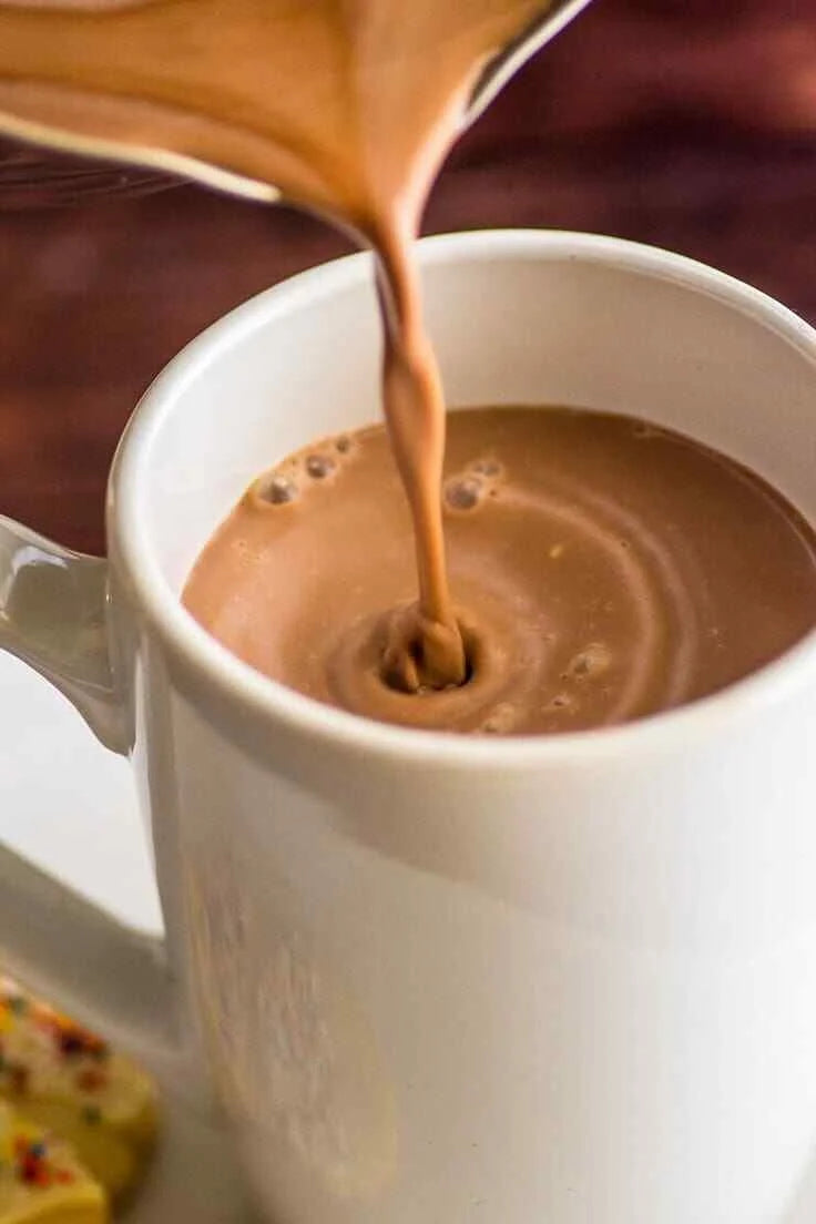 KV&C - Hot Chocolate 13% Cocoa Granulated Instant Drink Rich Taste add Water or Milk - 1kg Bag